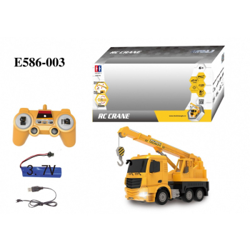 Zdalnie sterowany dźwig HDS dla dzieci 6+ Interaktywny model Double E 1:26